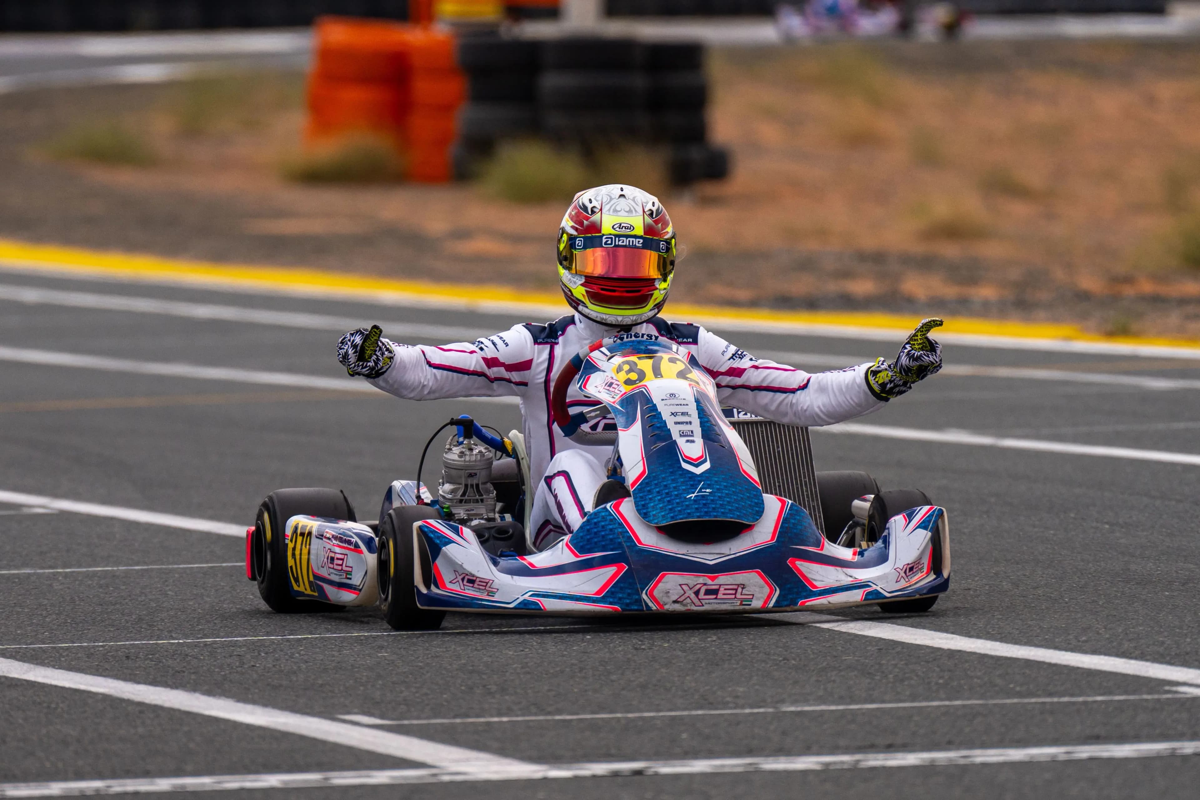 Live streaming of motorsport event with multiple camera angles and production